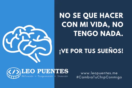 No se que hacer con mi VIDA, NO TENGO NADA en un mundo Abundante